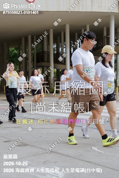 2026 海綿寶寶 人生馬拉松 人生是場謎(台中場)活動照片